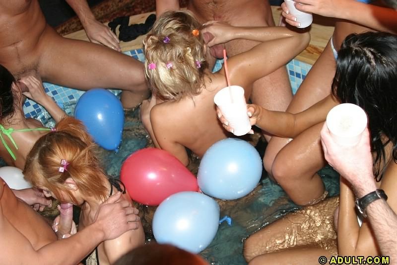 Hardcore Partying - Birthday Party Turns Into Wild Group Orgy.